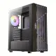 Antec AX63 Wood ARGB ATX Mid Tower Gaming Desktop Case Black